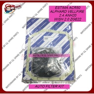 AUTO FILTER KIT TOYOTA ESTIMA ACR50 2.4 ALPHARD VELLFIRE 2.4 ANH20 WISH 2.0 ZGE22 (AUTONETZ)