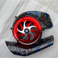 2452HITAM Quạt Spinner mio M3 ️mio s fino 125 Spinner Đen mio M3 mio s mio z fino125 xtride125 Carbo