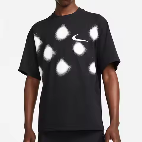 Nike Authentic X OFF-WHITE Co-branded Men and Women's Sports Short Sleeve T-Shirt CU2477-010