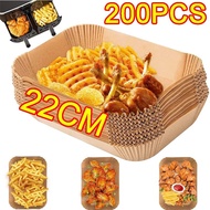 Air Fryer Cooking Baking Paper for Ninja Dual XL foodi AF300 AF400 AF451 Disposable Paper Liner Mold