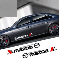 XM 1 Pair Car Body Side Skirt Waterproof Vinyl Stickers For Mazda 2 3 6 Atenza Axela Demio CX3 CX5 C