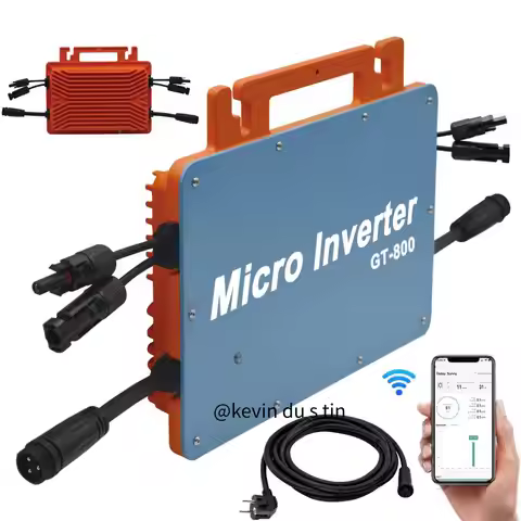 Micro Inverter Intelligent WI-FI APP Monitoring MPPT Waterproof IP66 Power Generation System Solar G