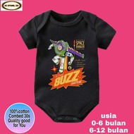 Baby clothes jumper baby BUZZ LIGHTYEAR baby jumper bodysuit jumpsuit Boys girls cotton combed 30s