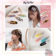 Ins Colourful Seamless Make Up Fringe Hair Clip 彩色无痕发夹化妆浏海夹 Fringe Clip Hair Clip