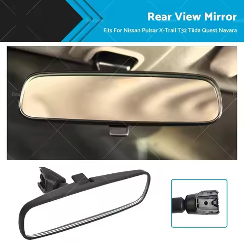 Rear View Mirror Fits For Nissan Pulsar X-Trail T32 Tiida Navara 96321-2DR0A