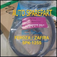 FREE SHIPPING FAN VAN V BELT FANTALI 5PK1255 FEROZA ZAFIRA 5PK-1255 