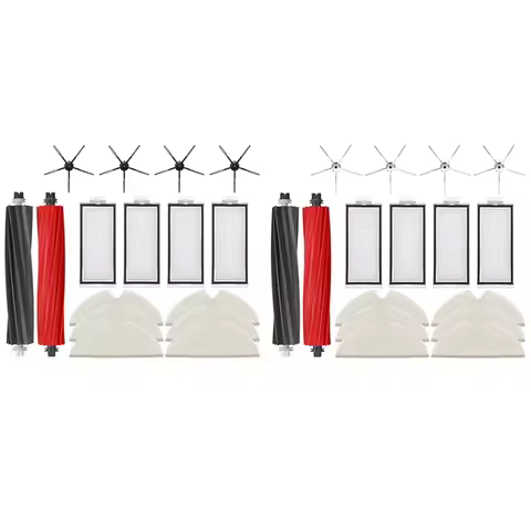 16PCS Accessories Kit For Roborock Q8 Max, Q8 Max+, Q5 Pro, Q5 Pro+ Vacuum Main Side Brush Hepa Filt