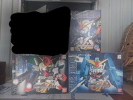 Bandai SD Gundam G Generation gf模型MSZ-006 Zeta Gundam、RX-78GP03D、Super Gundam、ZZ