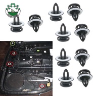 [Whcart] Automotive Door Panel Retainer Clips 8E0-868-243 Nylon Push Fastener Set for Audi A3 A4 B6 