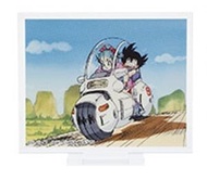已開確認款 Dragonball 七龍珠 DRAGON HISTORY Ⅱ 一番賞 E賞 亞克力立牌- 孫悟空 布瑪 No.1[平行進口]