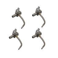 [themremain]-BK2Q-6K868- 1711498 BK2Q-6K868-AA 4x Piston Cooling Oil Jet for Ranger 2.2 3.2 TDCi 16V