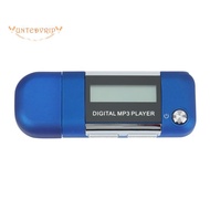 Mp3 Player 4GB U Disk Music Player Supports Replaceable AAA Battery, Recording