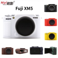 Silicone Camera Case For Fuji XM5 All-inclusive Protective Case Cover Casing Fujifilm X-M5 Accessori