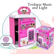 ATM piggy bank toy lol fingerprint safe