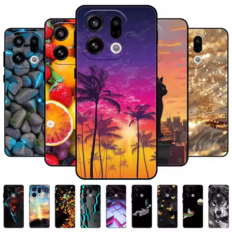 Soft Silicone Phone Case For OPPO Find X9 Pro FindX9 Cartoon Astronaut TPU Bumper Shockproof Back Co