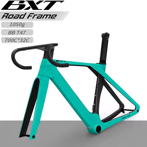 BXT Carbon Frame 700C Carbon Road Bicycle Frame Disc Brake fit Mechanical & Di2 hidden cable road fr