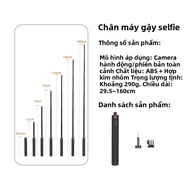 Nối Dài Gậy Chụp Hình Selfie Stick Tripod 1.4/1.6M Cho Insta360 X5 X4/Ace Pro 2/DJI Osmo Action 4/Go