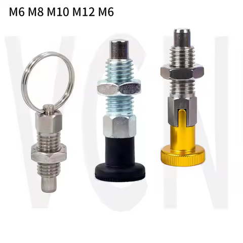 217 Handle Restratable Plunger,Spring Pins,Indexing Plungers,Return Type,M6 M8 M10 M12M16, Locking S