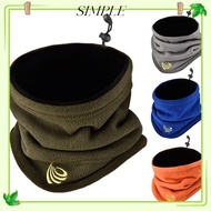 SIMPLESHOP Fleece Neck Gaiter Winter Face Cover Camping Half Face