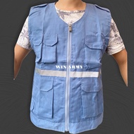 DNVLS - Rompi Proyek - Rompi Safety - Rompi Tambang - Rompi Kain- Rompi k3 - Rompi 5 Kantong - Rompi
