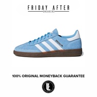 Sepatu Sneakers Pria Adidas Handball Spezial Light Ice Blue Original