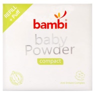 BAMBI Compact Baby Powder Refill 40g Baby Powder/