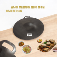 wajan martabak telor 40 cm bahan baja/wajan roti cane tebal