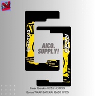 Pelindung Premium Stiker Garskin HOTCIG R233 Original Desain Full Motif Bisa Custom Untuk Memperinda