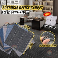 🇲🇾 50x50CM Non Slip Carpet Tiles Floor Mat Karpet Lantai 地毯