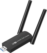 實體店鋪 (🈹🈹🈹限今日特價USB$268/ Type C $278)WiFi 6E USB 3.0 WiFi Adapter for PC Desktop, AX5400M 802.11AX, Tr