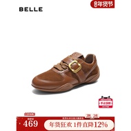 Belle Women's Shoes Retro Buckle Forrest Gump Shoes German Training Shoes New Style Racing Shoes Cas