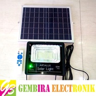 50w Solar Panel LED Spotlight Set