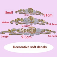European Style Furniture Accessories Decorative Decals Furniture Carving Hollow Flower Accessories