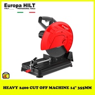 Europa HILT Heavy 2400 CUT OFF MACHINE 14" 355MM ( HEAVY DUTY CAST ALUMINIUM BASE )