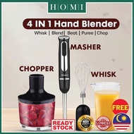 📦 HOMI READY STOCK 📦Hauson 600w Multifunction Hand Blender Detachable 4 in 1 Food Processor Pengisar