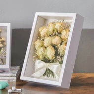 3D Hollow Photo Frame Thickness-3CM Art 3D Frame Dry Flower DIY Display Frame Preservation Specimen 