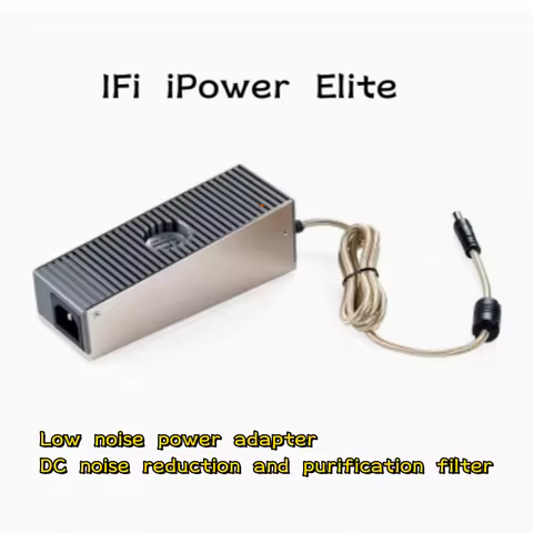 IFi IPower Elite Low Noise Power Adapter DC Noise Reduction and Purification Filter