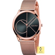 Calvin Klein Watch K3M21621 / Women's / Minimal / Analog 2-hands / Mesh SS Bracelet / Rose Gold