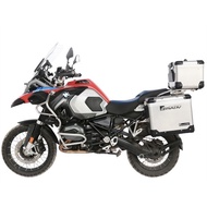 GSADV BMW R1200GSA 2013-2019 Motorcycle Top Box Aluminium &amp; Side Box Aluminium With Pannier Rack