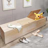 HY-# Tatami Wooden Box Solid Wood Storage Box Household Bedroom Bed Storage Clothes Large Size Windows and Cabinets Can