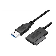 USB 3.0 to Micro SATA Adapter Cable for 1 8''HDD SSD Converter Cord USB3.0 to 16Pin Msata 7+9 Pin,Bl