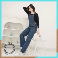 Denim Jumpsuit Women Baggy Women Overall Jeans Korean Style FNJ 01