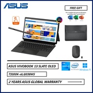 Asus Vivobook 13 Slate OLED T3300K-ALQ038WS 13.3" FHD Touch 2-In-1 Laptop Black ( Pentium N6000, 8GB