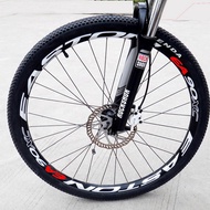 EASTON EA90XC wheel set stickers for mountain bike MTB two wheels rim decals