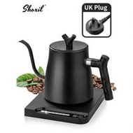 1pc Electric Coffee/Tea Kettle, Gooseneck Stainless Steel Kettle, Super Fast Boiling, Auto Temperatu