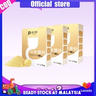 Petclear Xiaomi Cat Litter 2.5kg Premium millet Cat Litter Pasir Kucing Tofu Cat Litter Toilet Kucin