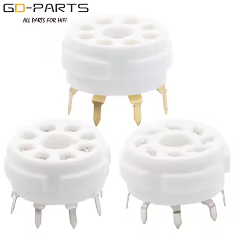 GD-PARTS 1PC 8pin Octal Tube Socket Base For EL34 KT88 KT66 6550 KT120 274B 5AR4 6SN7 6V6 6L6 6CA7 5