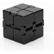 Infinity Cube Fidget Toys Aluminum Metal Stress Relief Finger Toys - Metal Infinity Cube Prime for S