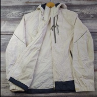 JAKET SPORT OUTDOOR PRIA WARNA PUTIH BRAND DISCOVERY EXPEDITION SIZE M