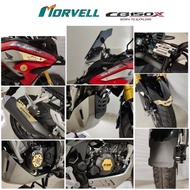 Cb 150x variations, garnish package, winshield muffler visor accessories, cb150x
